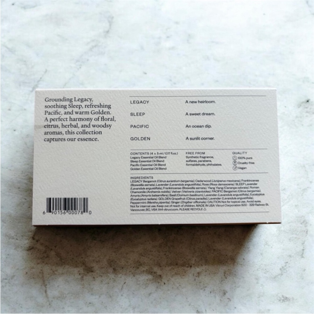 Vitruvi Signature Kit -  Essential Oil Blends - Picture 2 of 2